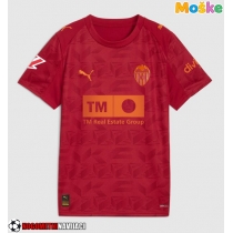 Moške Nogometnih dresov Valencia Gostujoči 2025-26 Kratki rokavi